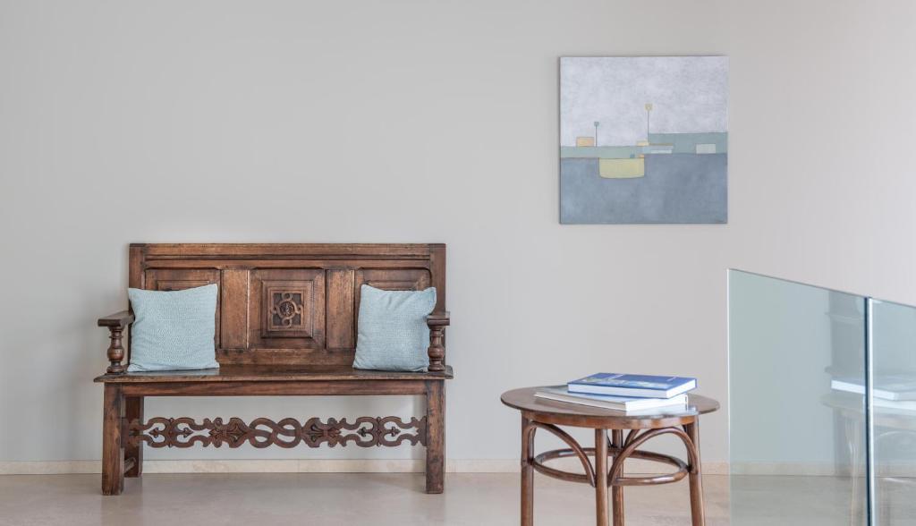 Posezení v ubytování ALKIMIA boutique hotel