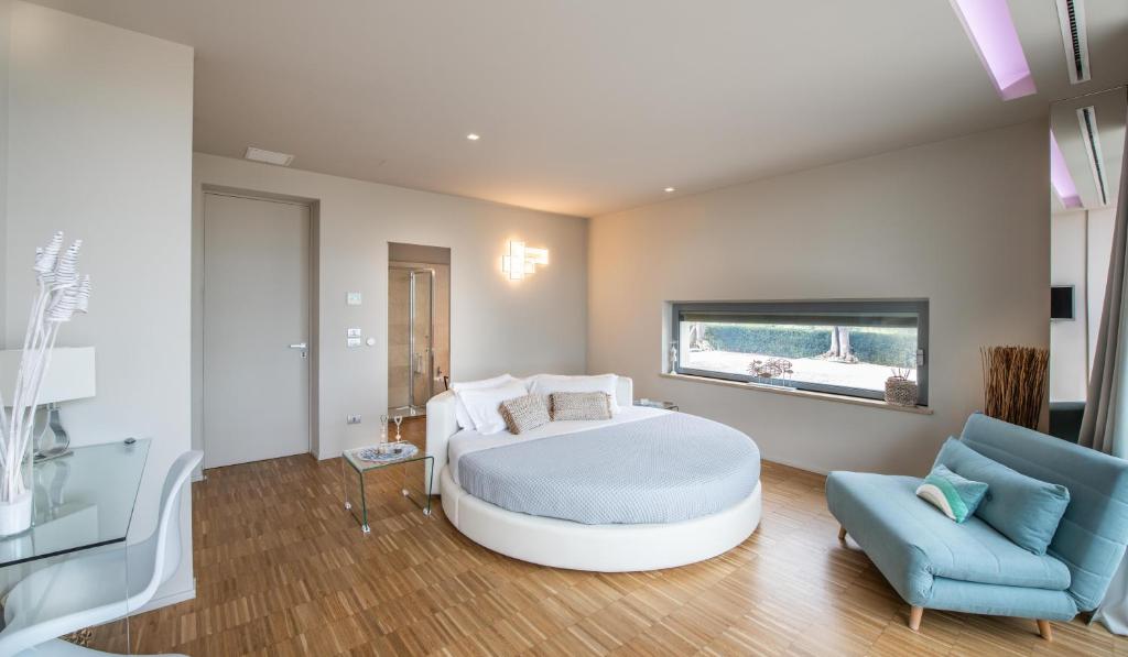 Posezení v ubytování ALKIMIA boutique hotel