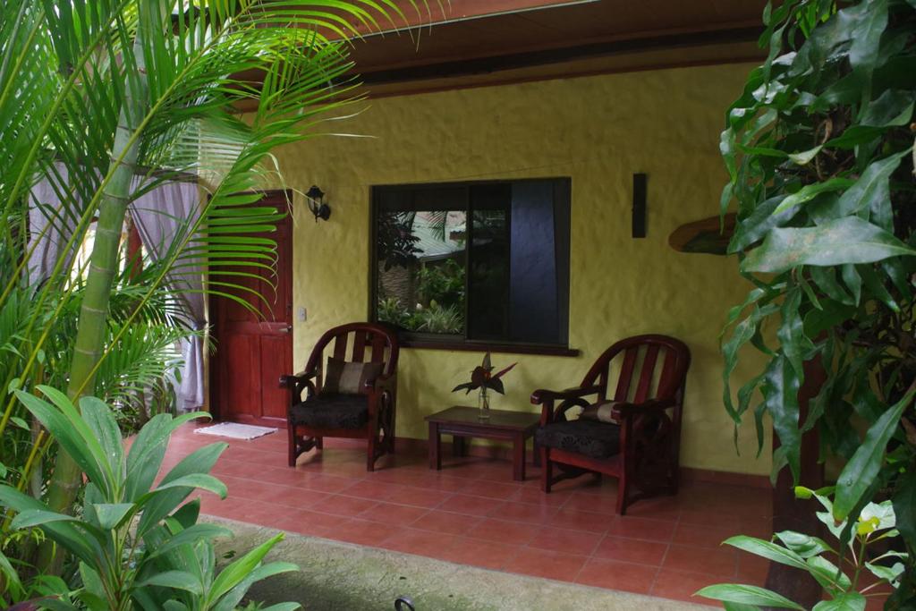 Zahrada ubytování Casa Caribbean Coconut