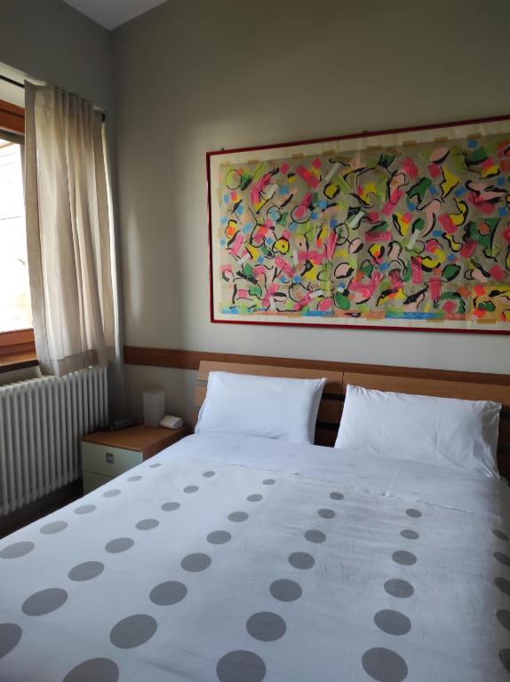 Il Melograno - Kamer Met Kingsize Bed En Uitzicht Op De Tuin
