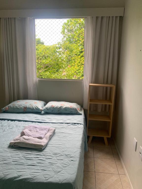 Letto o letti in una camera di Apt para 3 pessoas no centro do Recife