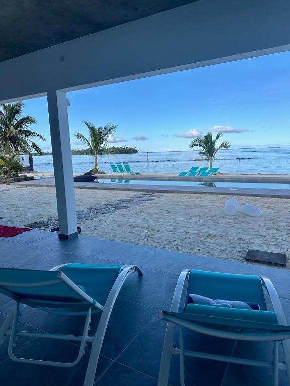 Pension Irivai appartement PUATOU 1 chambre bord de mer - photo 5 - Raiatea, Polynésie