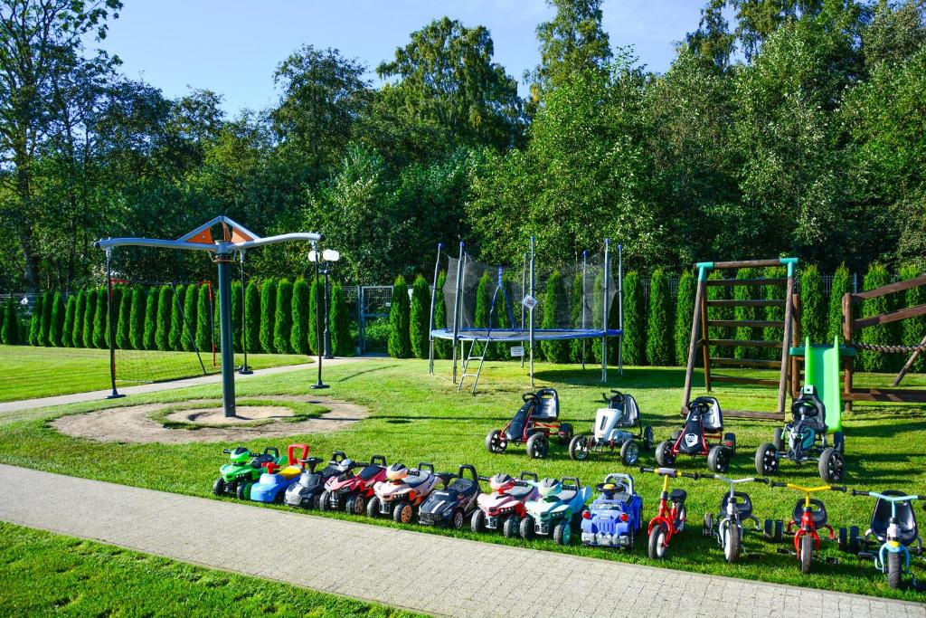 Zahrada ubytování Ośrodek Wypoczynkowy IDA