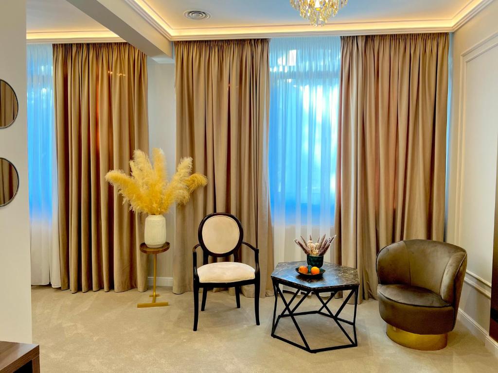 O zonă de relaxare la Hotel 5 Continents