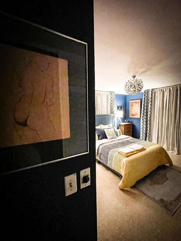 Voodi või voodid majutusasutuse ORHO HOTEL Marbella Panama City toas
