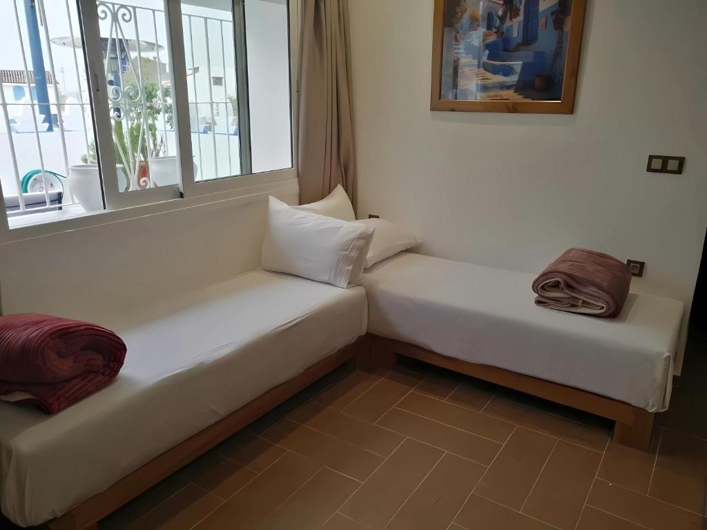 Posezení v ubytování Aparthotel Dar Nowara Chaouen