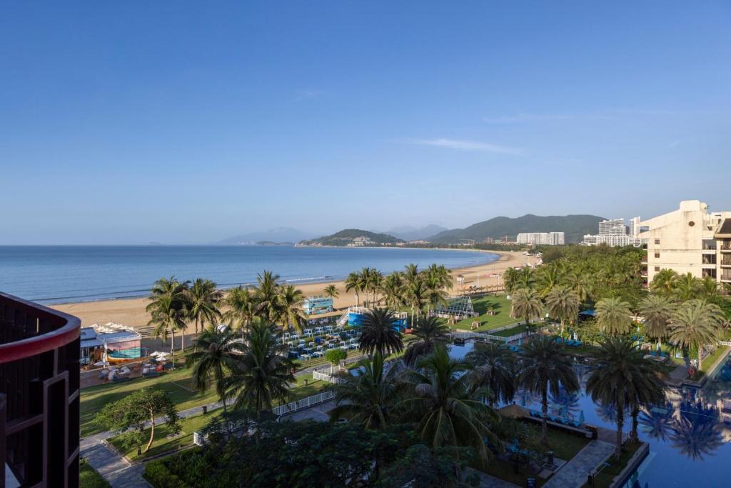 Sheraton Shenzhou Peninsula Resort - Quarto De Hóspedes, 1 Rei, Piso Baixo, Varanda