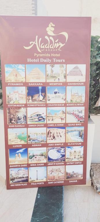 Certifikát, hodnocení, plakát nebo jiný dokument vystavený v ubytování Alaa Eldein Pyramids Lights