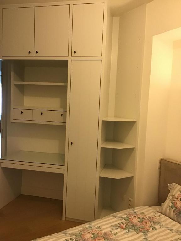 Postel nebo postele na pokoji v ubytování Marie