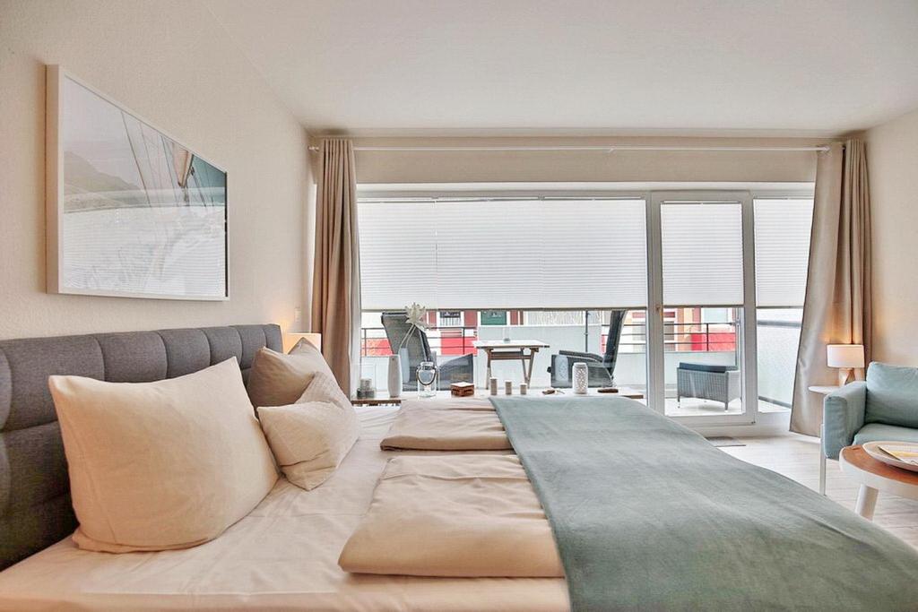 Posezení v ubytování Am Kardohr 3 Am Kardohr 3 Beachway Appartement 12