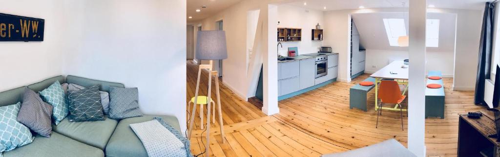 Köök või kööginurk majutusasutuses Rosinas - Fräulein Winkler