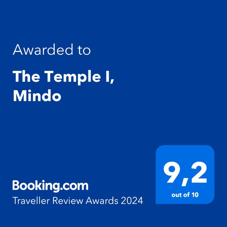 Certifikát, hodnocení, plakát nebo jiný dokument vystavený v ubytování The Temple I, Mindo