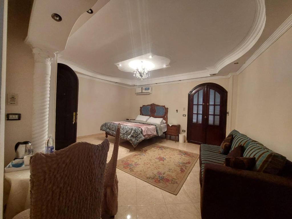 Posezení v ubytování Chez l'ami hotel