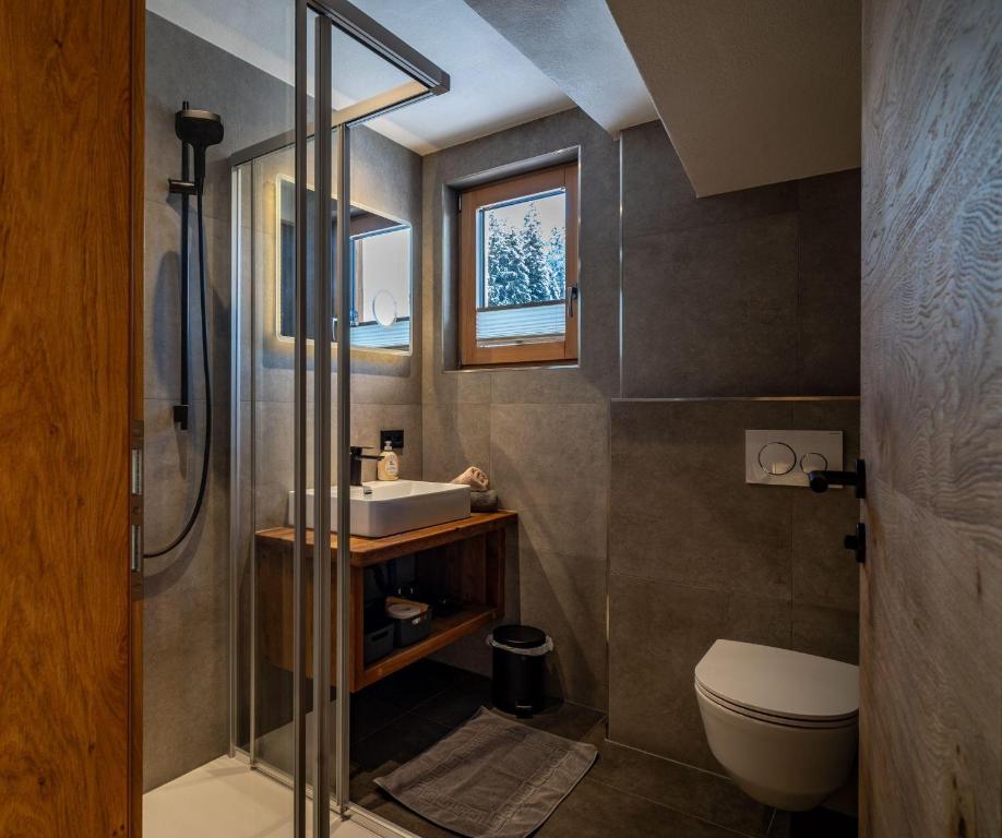 Vannituba majutusasutuses Finks Appartement