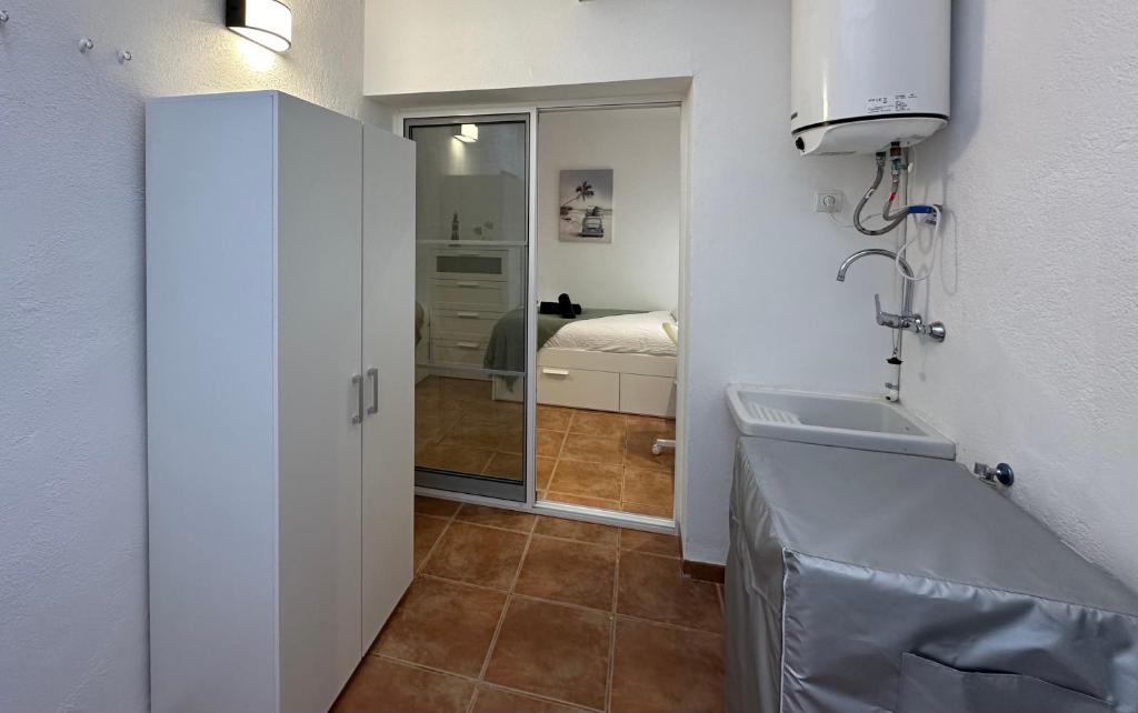 Postel nebo postele na pokoji v ubytování Casa Cullerer
