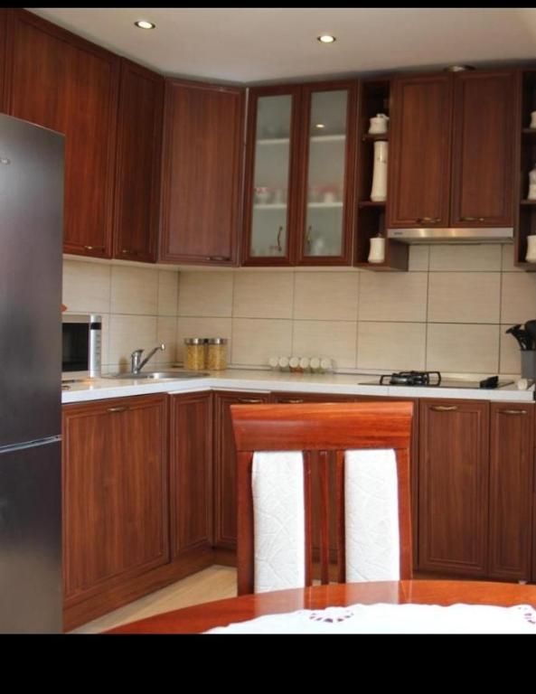 Kuchyň nebo kuchyňský kout v ubytování Apartment Home Popovic