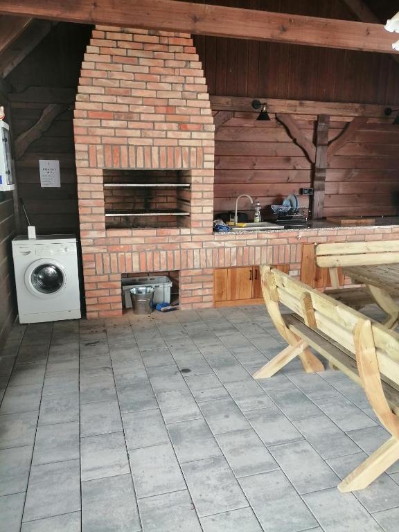 Gril pre hostí v dovolenkovom dome