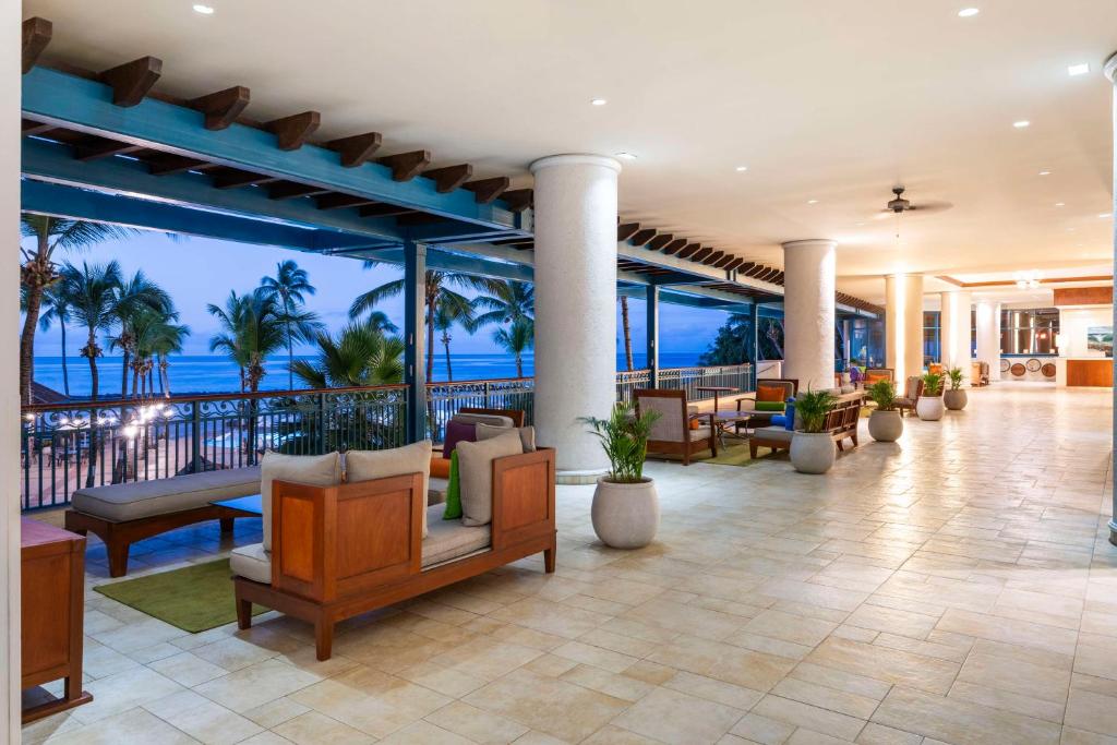Posezení v ubytování Hilton Barbados Resort