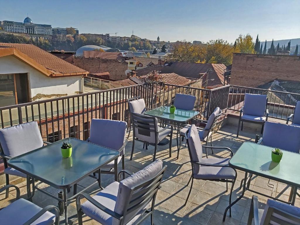 Balkón nebo terasa v ubytování Green Inn Hotel