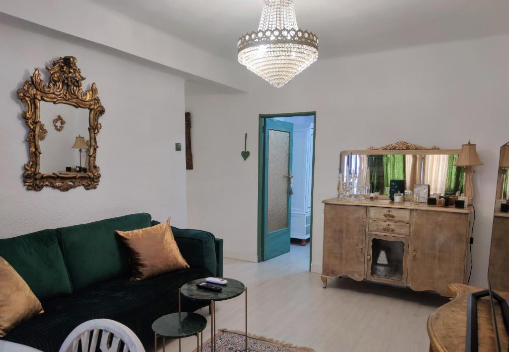 Posedenie v ubytovaní Casa Abuela