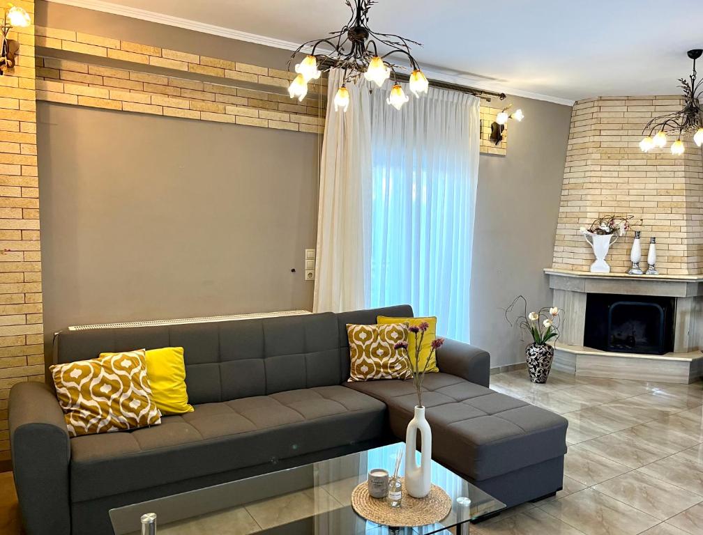 Posezení v ubytování Hermes Casa Hersonissos