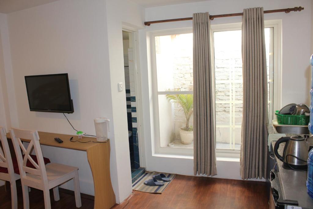 Kuchyň nebo kuchyňský kout v ubytování KAJI HOME
