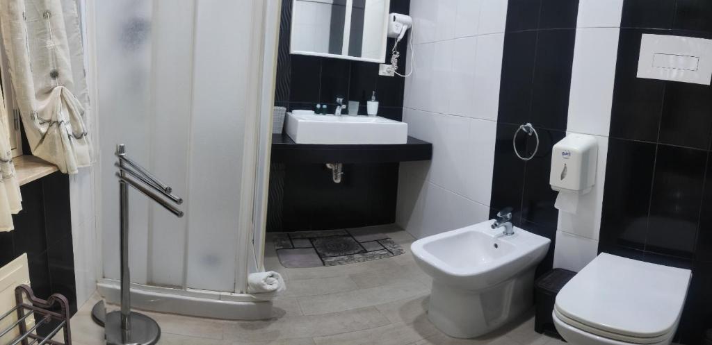 Koupelna v ubytování Guest House Elettra
