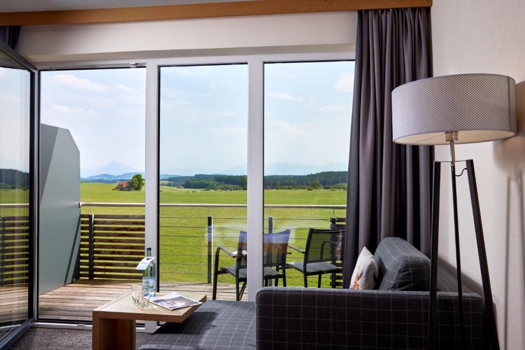 Das Weitblick Allgäu - Habitación Doble Vista Algovia