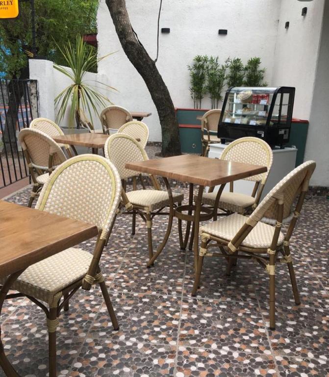 Un lugar para sentarse en Oriente Hostal