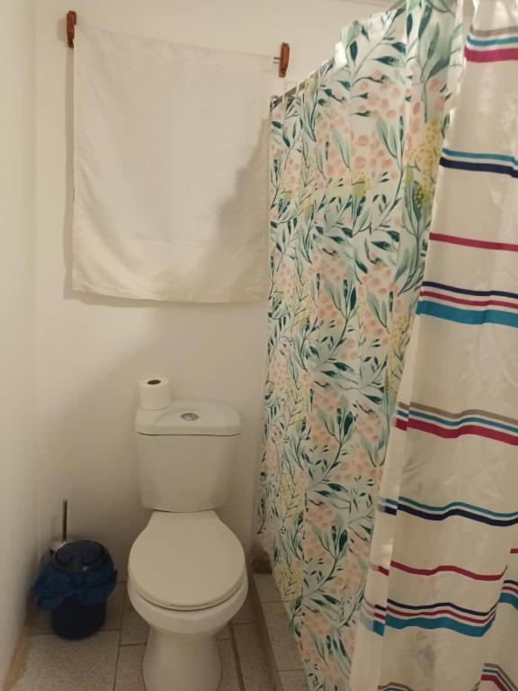 Koupelna v ubytování Hostal Al Yaras