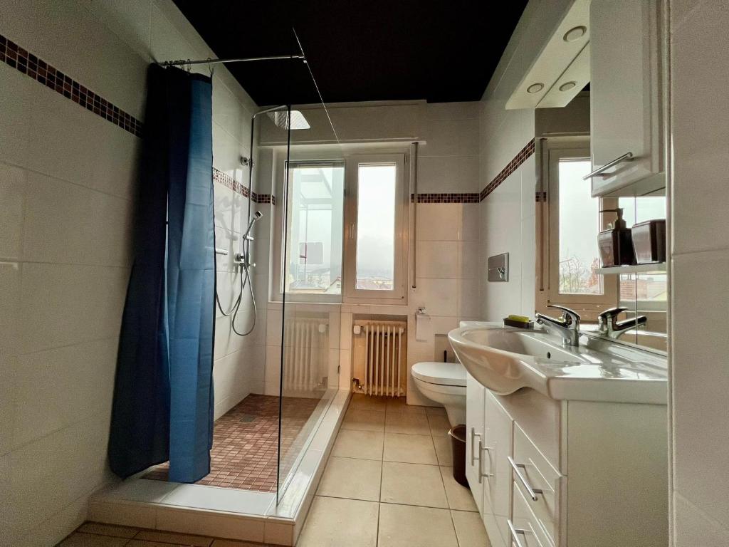 Kuchyň nebo kuchyňský kout v ubytování Hessestub mit Sauna