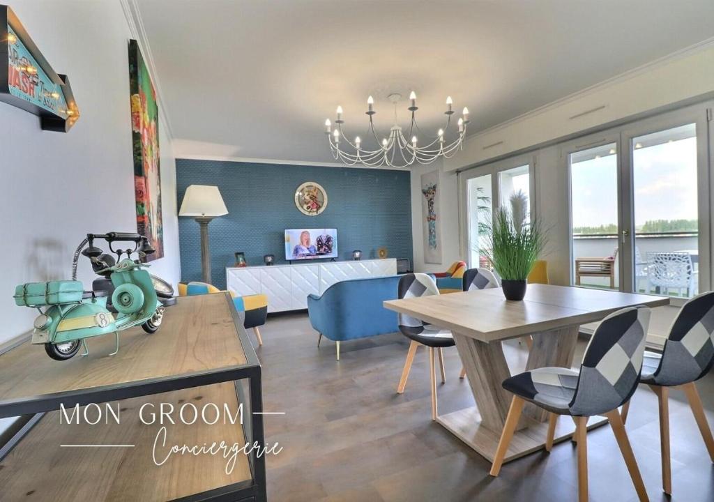 Nid d'aigle - terrasse - vue ville - Mon Groom - Housity