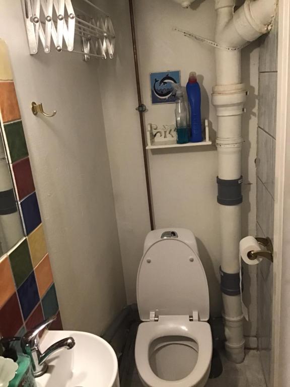 Koupelna v ubytování GETGYR Hostel