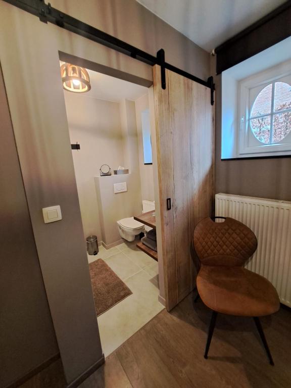 Koupelna v ubytování B&B Fragaria