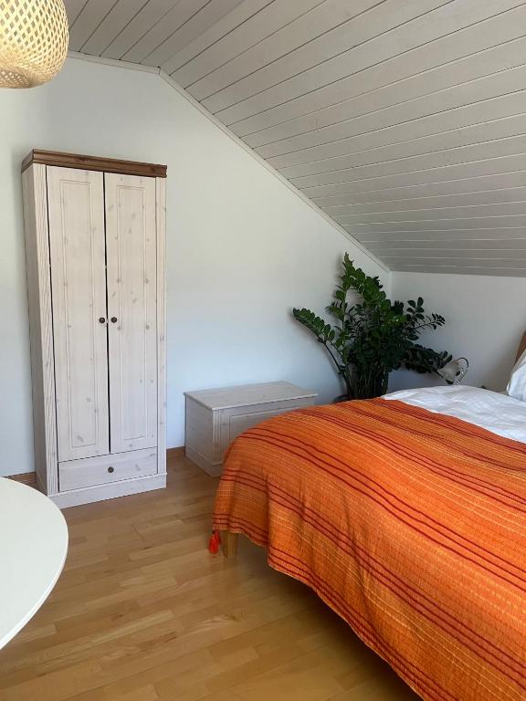 Postel nebo postele na pokoji v ubytování Frühstückspension Eichberger