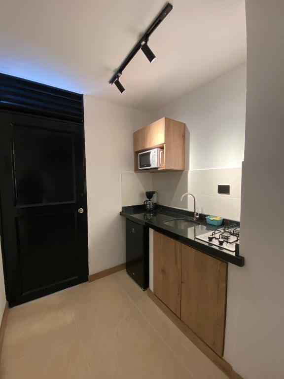 Cucina o angolo cottura di Caliview Apartahotel Andalaya