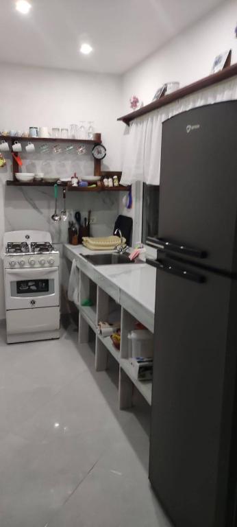Kuchyň nebo kuchyňský kout v ubytování Meridiana