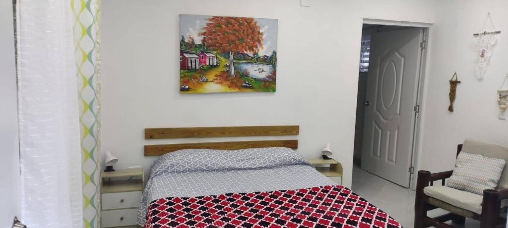 Postel nebo postele na pokoji v ubytování Meridiana