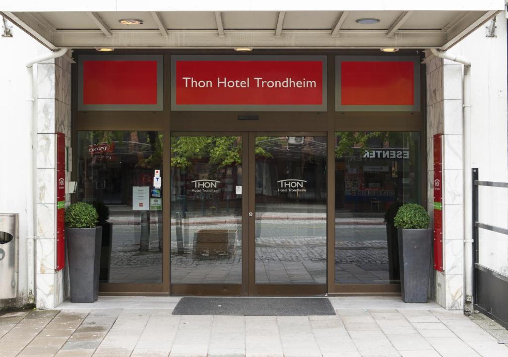 Exteriér nebo vchod ubytování Thon Hotel Trondheim