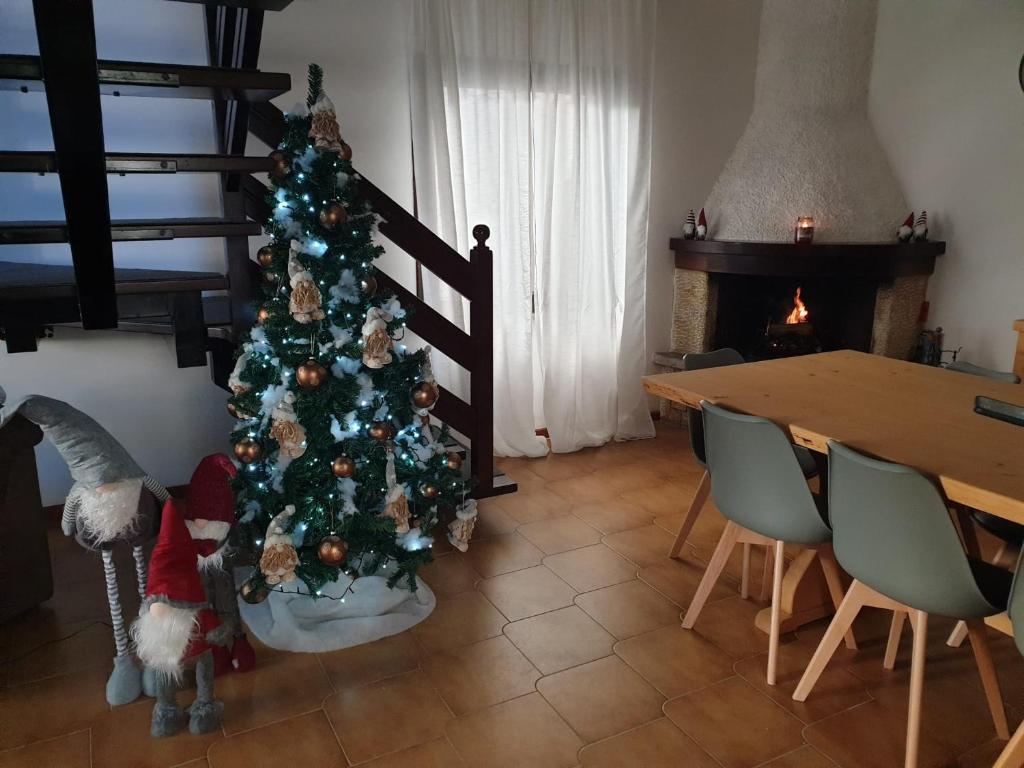 Posezení v ubytování Hisa Karletavi