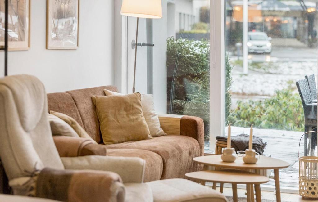 Posezení v ubytování Beautiful Apartment In Helsingør