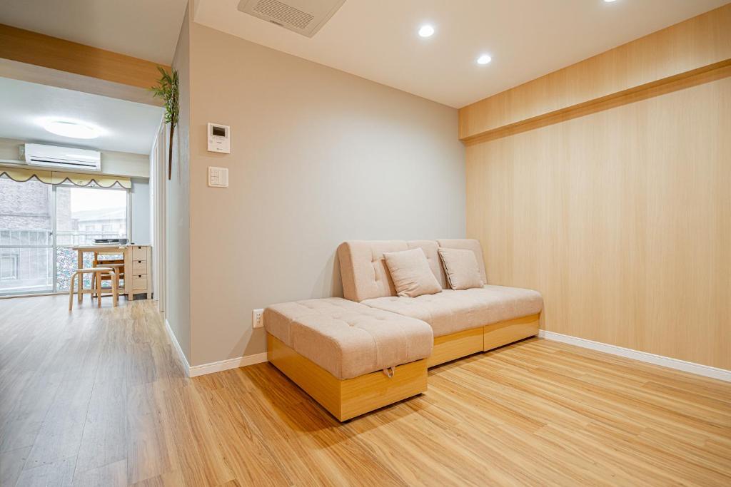 Posezení v ubytování Sakura Suite 404
