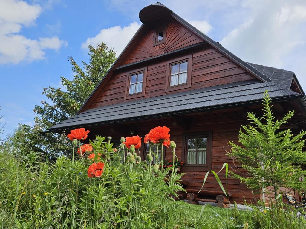 Zahrada ubytování Drevenice Zuberec