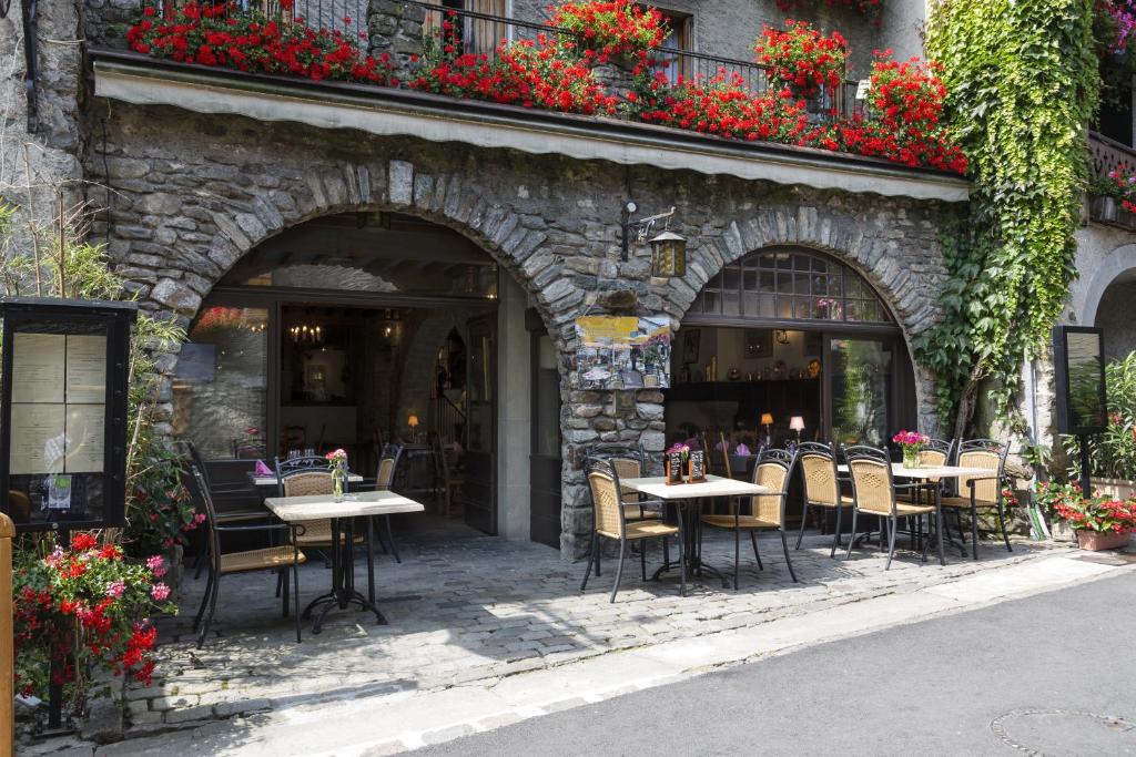 Restaurace v ubytování Le Vieux Logis