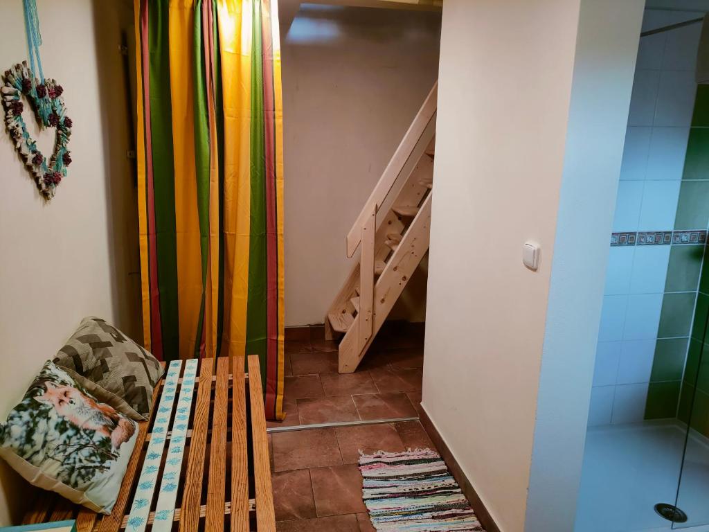 Posezení v ubytování Chata se zahradou v Liberci