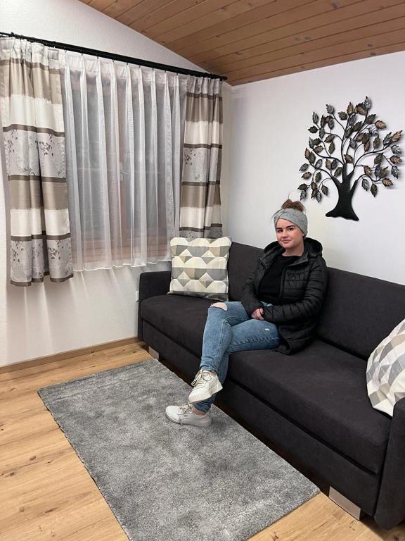 Posezení v ubytování Ferienwohnung Elisa