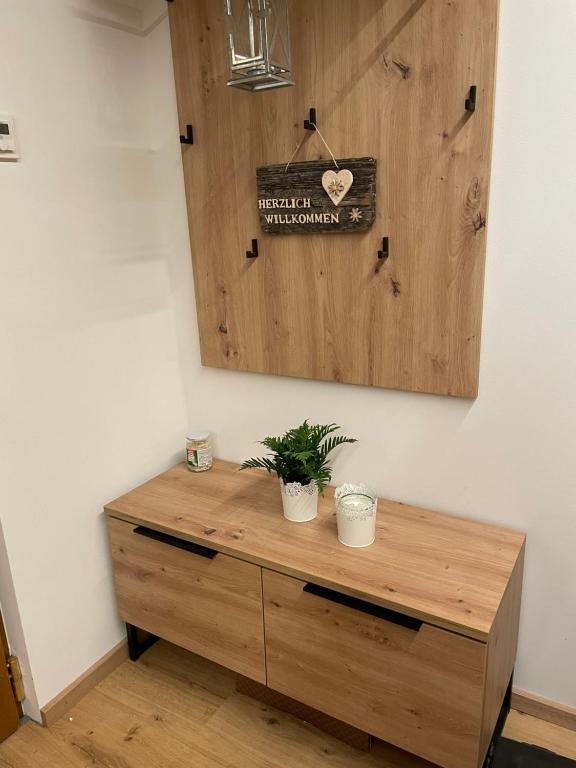 Kuchyň nebo kuchyňský kout v ubytování Ferienwohnung Elisa