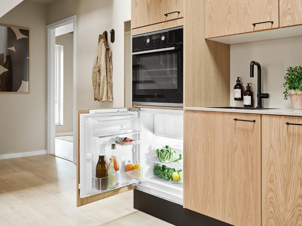 Köök või kööginurk majutusasutuses Aura Apartment Hotel