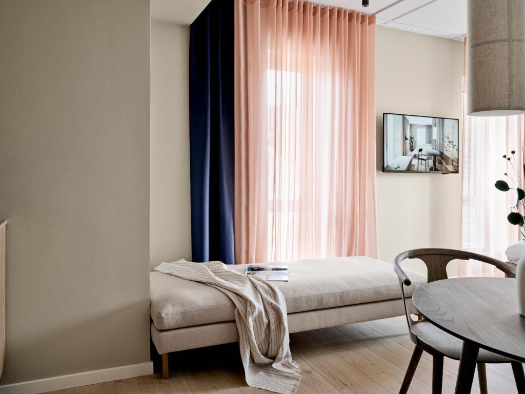 Istumisnurk majutusasutuses Aura Apartment Hotel