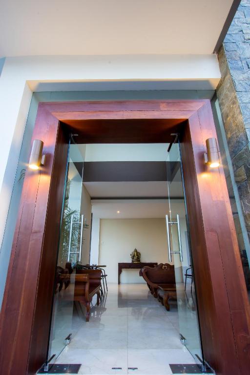 Posezení v ubytování M Suite Bali